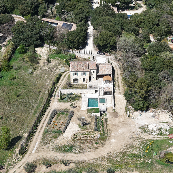 Bastidon de Saint-Père - Vue aérienne